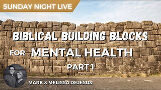 Biblical Building Blocks for Mental Health - Part 1