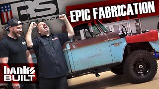 Epic fabrication. Inside Roadster Shop! | BANKS BUILT Ep 5