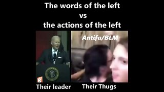The Words of the Left vs the Actions of the Left