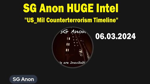 SG Anon HUGE Intel June 3: "Trump Conviction: Thankq For Playing, Biden "Draft" Likely"