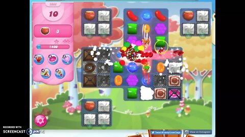 Candy Crush Level 2066 Audio Talkthrough, 2 Stars 0 Boosters