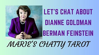 Let's Chat About Dianne Goldman Berman Feinstein