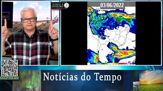 Previsão do tempo com chuva intensa no Sul e Nordeste e estiagem no Centro-oeste