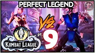 PERFECT LEGEND VS KOMBAT LEAGUE PT.9 - MK1 Gameplay Subzero VS Sindel, Scorpion