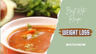 Keto Chicken Taco Soup Recipe for Weight Loss