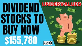 Best Undervalued Dividend Stocks To BUY Now!
