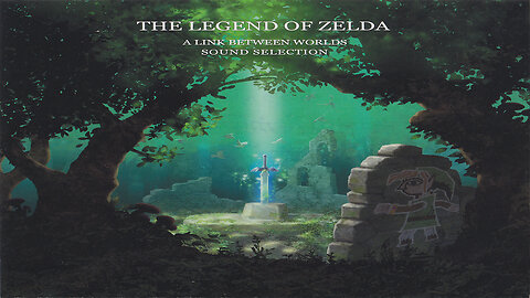The Legend of Zelda A Link Between Worlds Original Soundtrack Album.