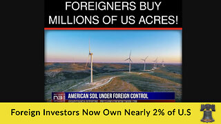 Foreign Investors Now Own Nearly 2% of U.S