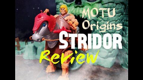 Masters of the Universe Origins Stridor Toy Review