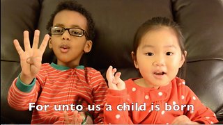 Kids tell the beautiful story of Christmas