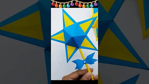 Christmas Crafts 🌲 Paper Star For Christmas 🌲 Easy Paper Crafts #diy #crafts