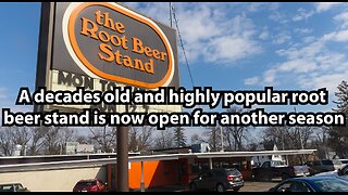 A decades old and highly popular root beer stand is now open for another season