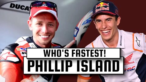 Who's Quickest Around Phillip Island - Marquez or Stoner?