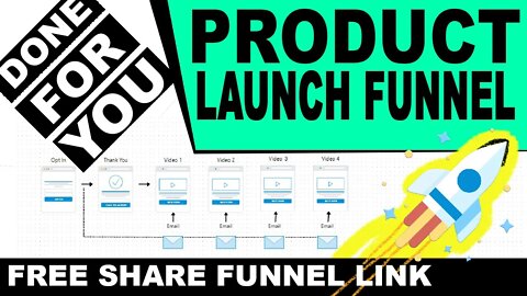 Free Done For You Sales Funnel: Product Launch Funnel
