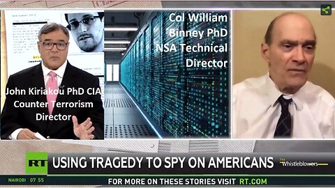 Col Binney PhD NSA, blew the whistle on a program allowing the NSA to spy on literally every American - 1 Apr, 2023