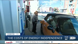 The cost of energy independence