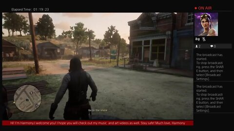 LarrysGirl1965's Live PS4 Broadcast Red Dead Redemption 2 Epilogue Part 2 Continued 3