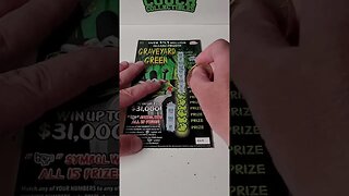 NEW Lottery Tickets Graveyard Green Scratch Offs! #lottery