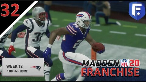 Unfortunate Injuries l Madden 20 Bills Franchise [Y2:W12] vs NE Patriots l Ep.32