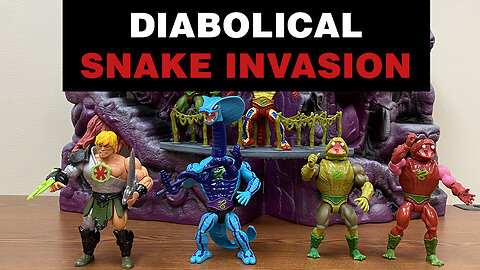 Diabolical Snake Invasion - Masters of the Universe Origins - Unboxing and Review