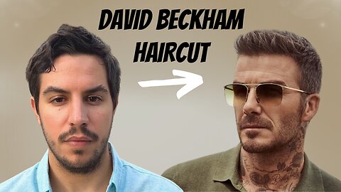 David Beckham Haircut Tutorial | How To Cut Hair Like David Beckham