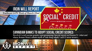 IWR News for March 22nd: Canadian Banks to Adopt Social Credit Scores