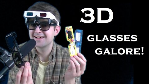 Different types of 3D glasses