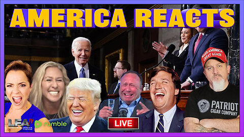 AMERICA REACTS! | AMERICA FIRST LIVE 3.8.24 3pm EST