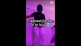 Cleanest jordan 1