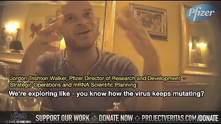 Pfizer Exploring "Mutating" COVID Virus For New Vaccines: Project Veritas