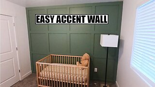 How to make a board and batten wall with minimal tools