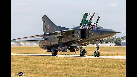 Adeus, MiG-23!As últimas fotos do único MiG-23UB com o número de identificação N23UB.