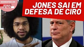 Jones Manoel ataca Lula e faz campanha para Ciro | Momentos Reunião de Pauta