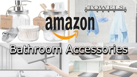 Bathroom Accessories Available On Amazon | AMAZON BATHROOM ORGANISERS 2022 | Amazon Finds 2022