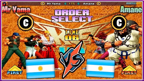 The King of Fighters '96 (Mr Yama Vs. Amane) [Argentina Vs. Argentina]