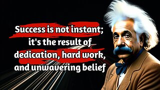 Wisdom of a Visionary Albert Einstein's Success Life Quotes Explored | RevolutionizeSelf