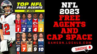 2023 NFL Free Agency Rankings, Salary Cap, and what this means for YOUR team!