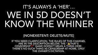 When You Condescendingly Comment About What Material I Should and Shouldn’t Have on MY Channel/in MY Home. Like Judge Judy, I'M THE ONLY ATTITUDE HERE. | P.S. If “That’s Not Very 5D” I Assure You That’s Your Own Misconception!