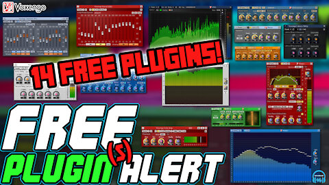 FREE PLUGIN ALERT - 14 FREE PLUGINS from Voxengo 🔥