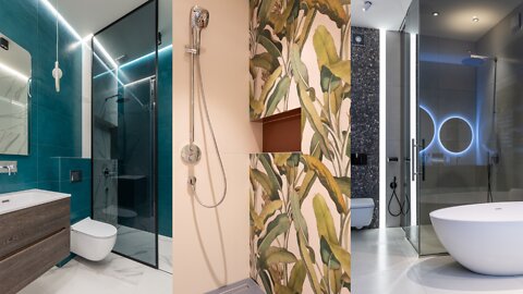 100 Most Unique Shower Designs You'll Ever See | Walk in Shower | Modern Bathroom Design 2022 | 4K