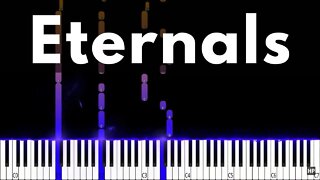🔴 Eternals Theme - Marvel Studios [Piano Tutorial] 🔴