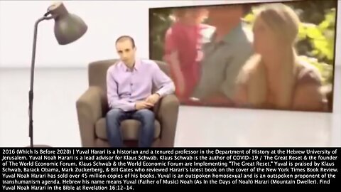 Yuval Noah Harari | Harari (2016), "Our Species Is Going to Upgrade Itself Into a Completely Different Kind of Being. (The Revolution) It Will Also Transform Our Bodies & Our Minds & It Will Replace Homosapiens." - 4th Industrial Revolut