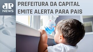 Cidade de São Paulo registra aumento de 62% nos casos de intoxicação em crianças