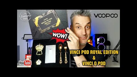 [PT] Voopoo Vinci Pod Royal Edition & Vinci Q Pod
