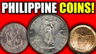 10 RARE PHILIPPINES ERROR COINS WORTH MONEY - VALUABLE WORLD COINS TO LOOK FOR!!