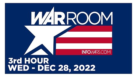 WAR ROOM [3 of 3] Wednesday 12/28/22 • PETE SANTILLI - News, Reports & Analysis • Infowars