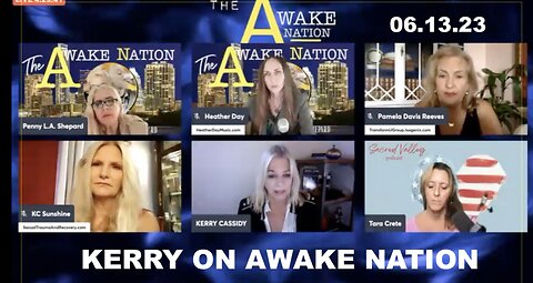 KERRY IS GUEST ON AWAKE NATION WITH PENNY LA SHEPARD & GUEST HOSTS