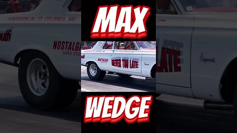 Max Wedge Super Stock Plymouth Burnout! #shorts