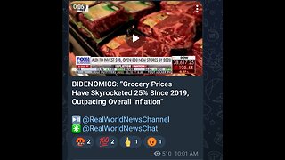 News Shorts: Grocery Prices up 25%