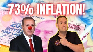 Inflation in Turkey Hits 73%, Erdogan Keeps Making it Worse!